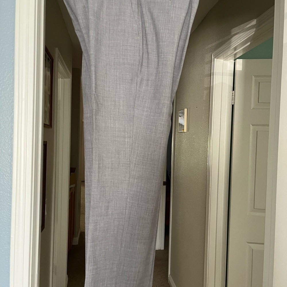 Joseph Abboud Gray Dress Pants with Elegant Texture